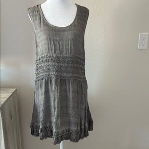 Entro sleeveless high-low dress